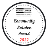 Royal LePage Wolstencroft Realty Community Service Award 2022